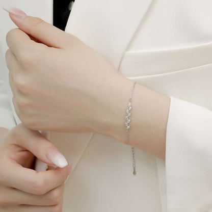 [LORA]Elegant Wheat Leaves Shape Bracelet