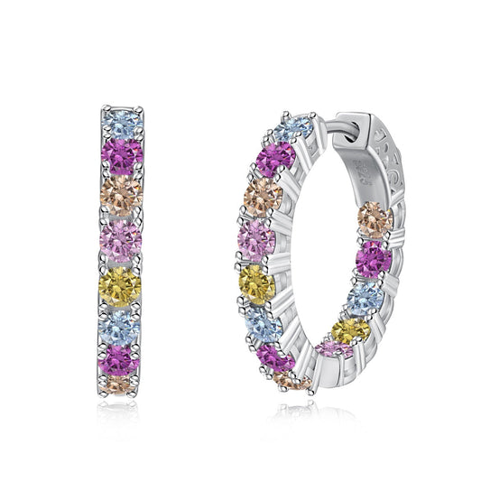 [LORA]Unique Round Cut Daily Earrings