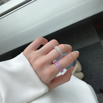 [LORA]Sparkling Full Heart Ring