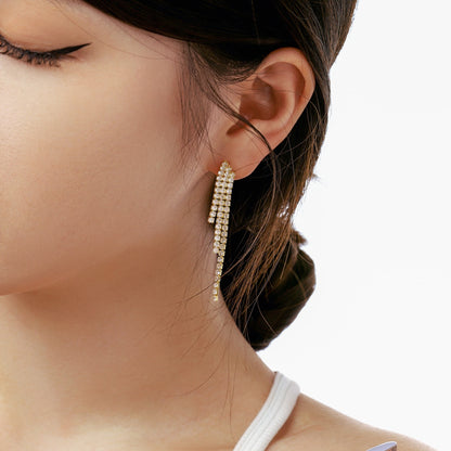 [LORA]Luxurious Dainty Banquet Earrings