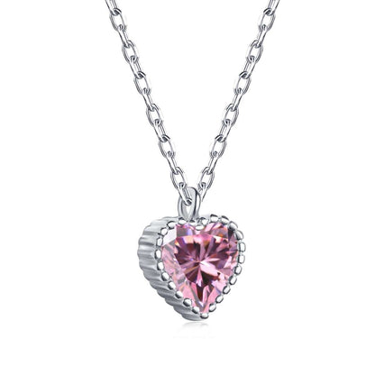 [LORA]Ornate Heart Shape Necklace