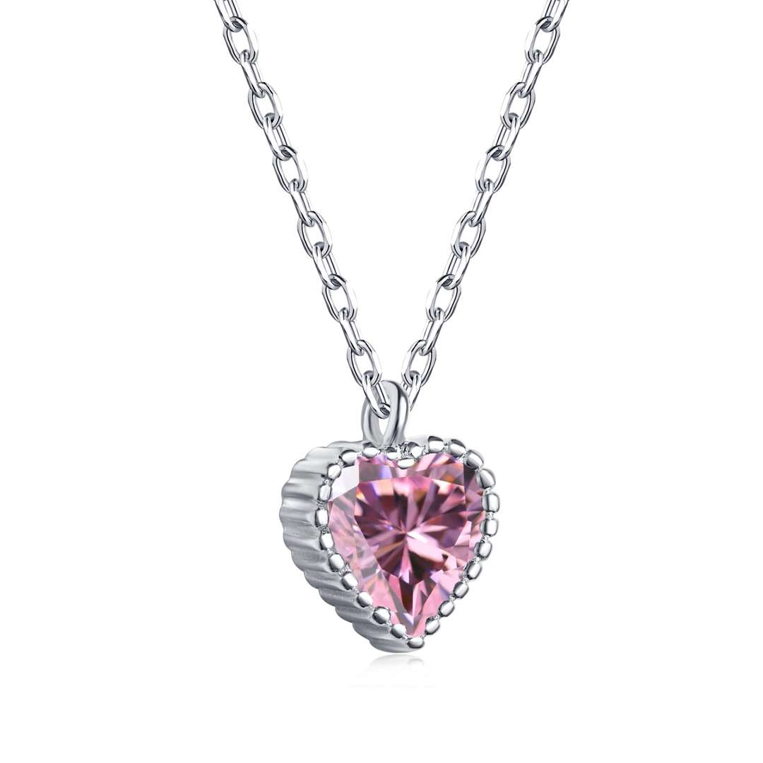 [LORA]Ornate Heart Shape Necklace