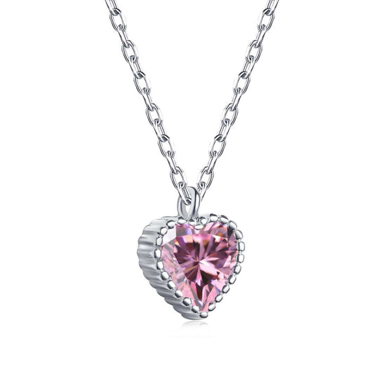 [LORA]Ornate Heart Shape Necklace