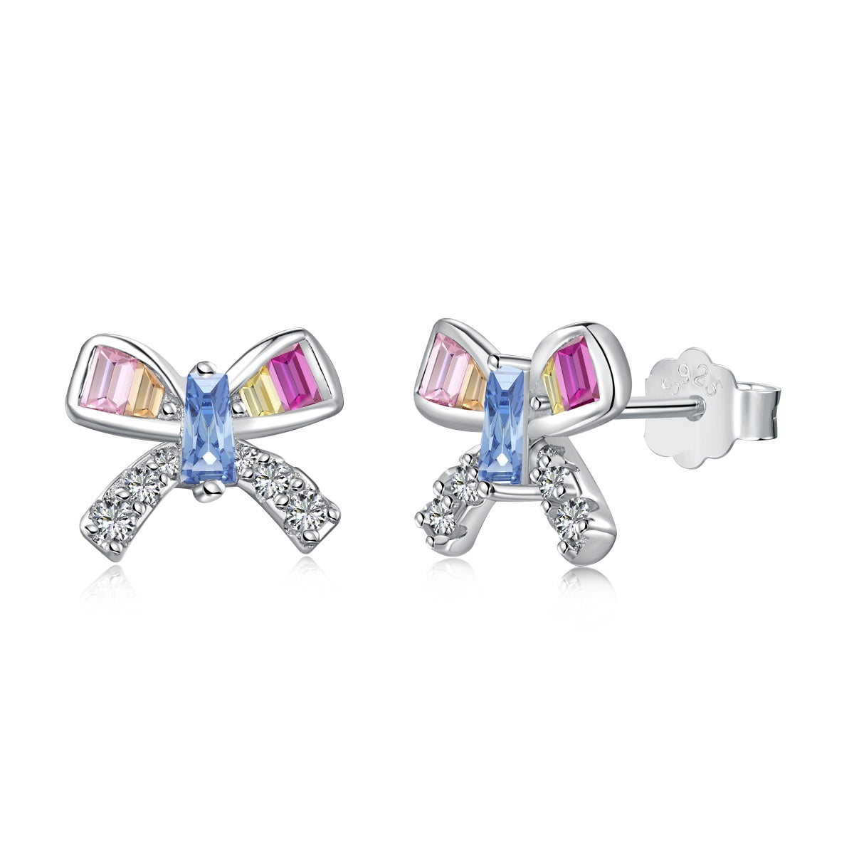 [LORA]Ornate Butterfly Shape Daily Earrings