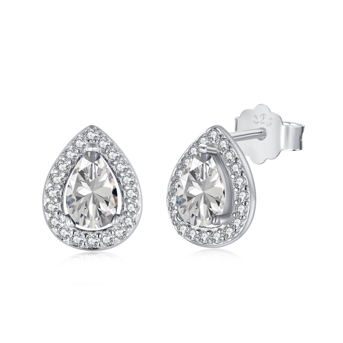 [LORA]Luxurious Water Drop Shape Earrings