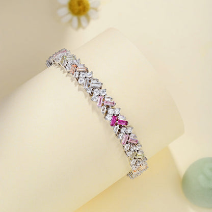 [LORA]Dazzling Unique Multi Shape Daily Bracelet