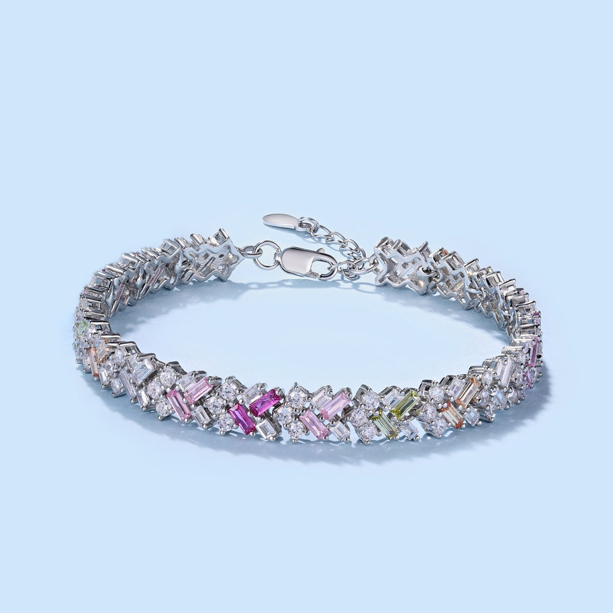 [LORA]Dazzling Unique Multi Shape Daily Bracelet