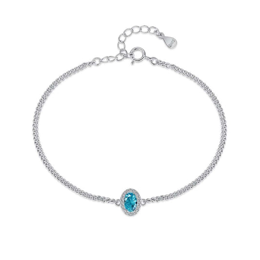 [LORA]Exquisite Oval Shape Bracelet