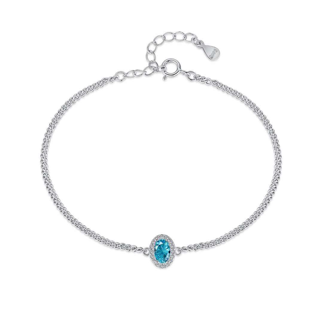 [LORA]Exquisite Oval Shape Bracelet