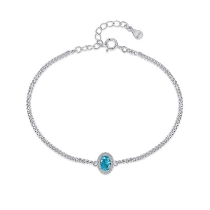 [LORA]Exquisite Oval Shape Bracelet