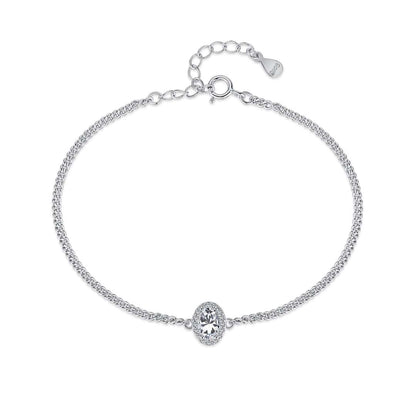 [LORA]Exquisite Oval Shape Bracelet