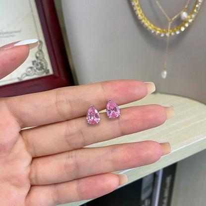 [LORA]Ornate Water Drop Shape Earrings