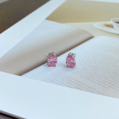 [LORA]Ornate Water Drop Shape Earrings