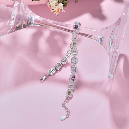 [LORA]Exquisite Ornate Emerald Cut Daily Bracelet
