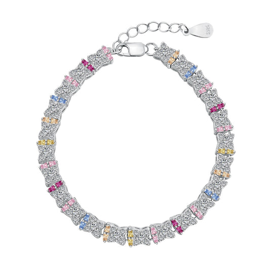 [LORA]Unique Colorful Flower Shape Daily Bracelet