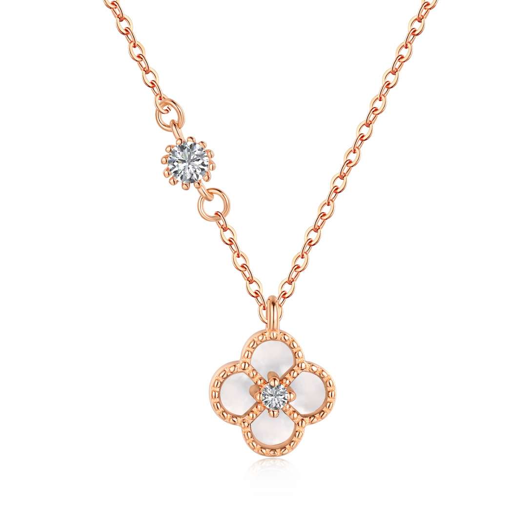 [LORA]Delicate Flower Shape Necklace