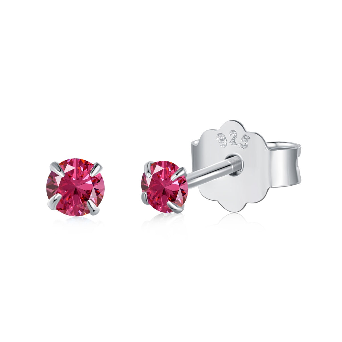 [LORA]Delicate Solitaire Earrings