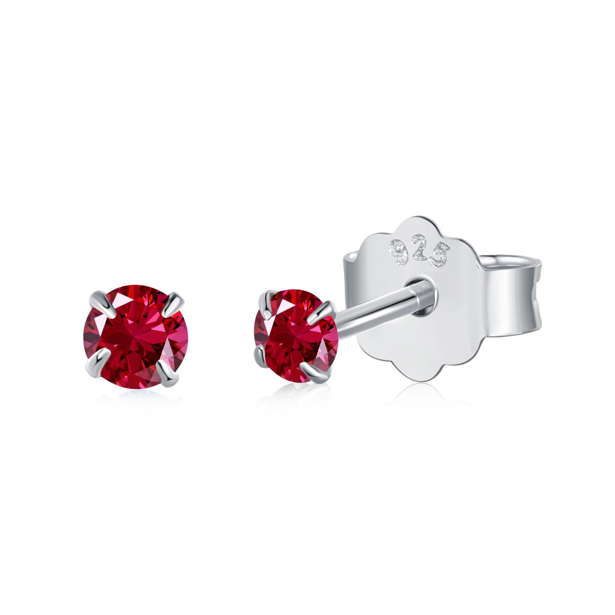 [LORA]Delicate Solitaire Earrings