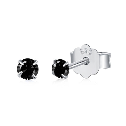 [LORA]Delicate Solitaire Earrings