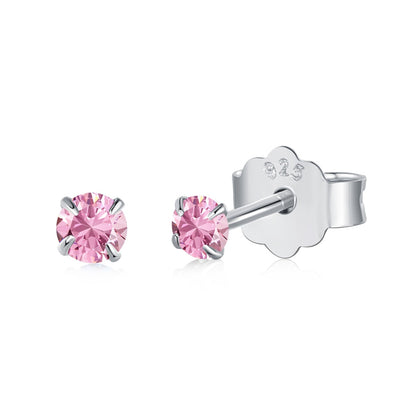 [LORA]Delicate Solitaire Earrings