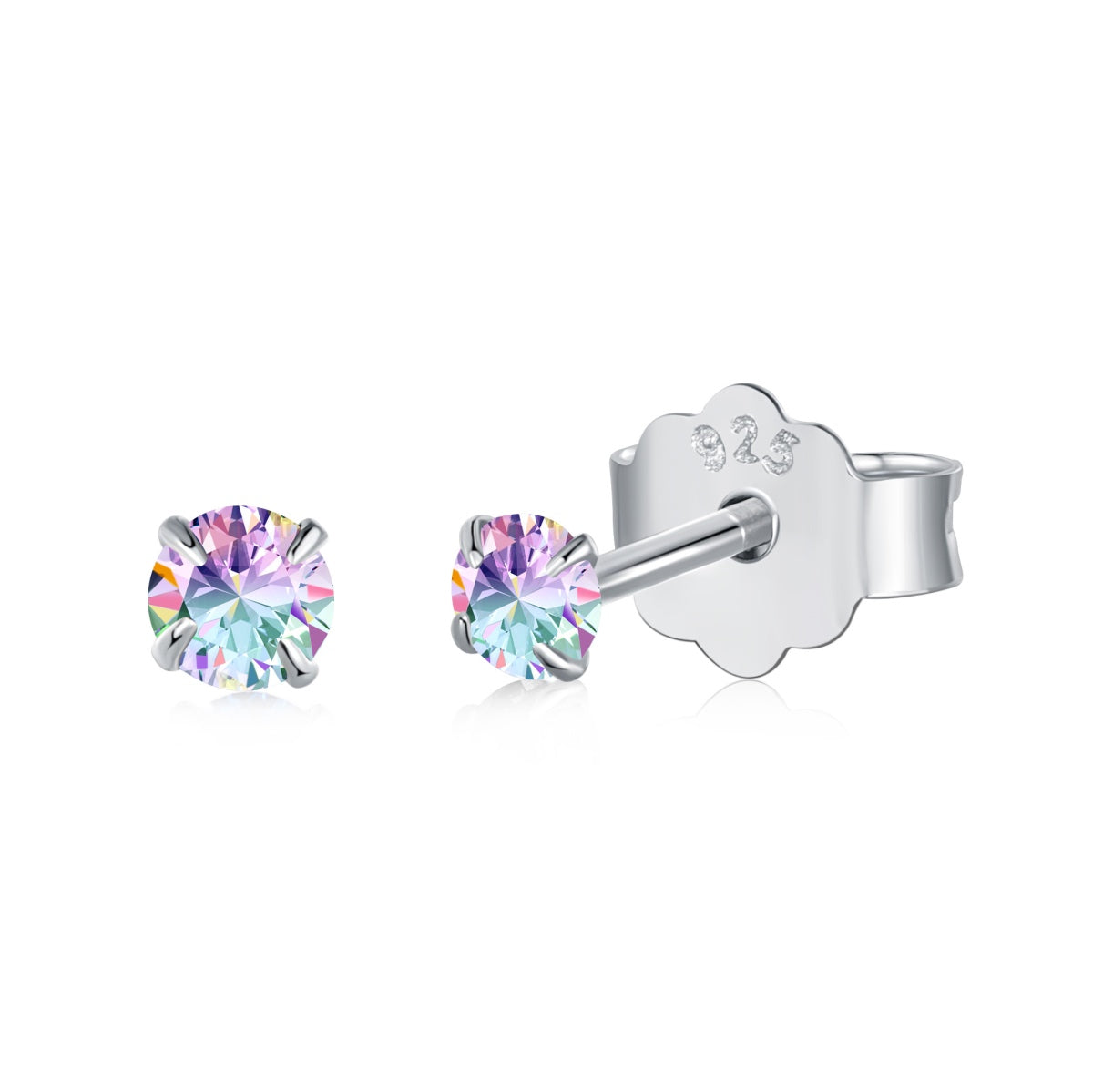[LORA]Delicate Solitaire Earrings