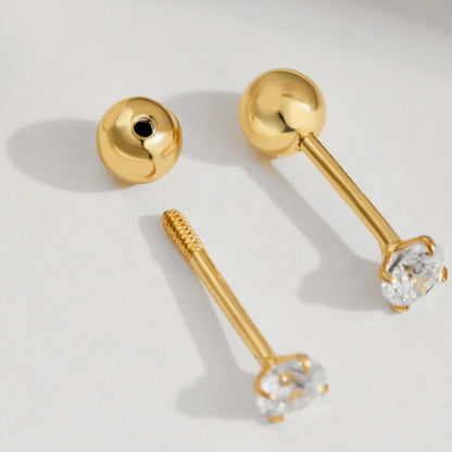 [LORA]Unique U-Shaped Ear Bone Earrings