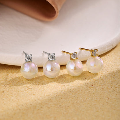 [LORA]Symphony Mermaid Pearl Earrings