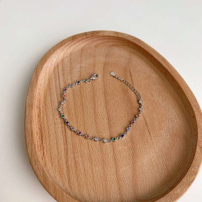 [LORA]Colorful Bead Array Bracelet