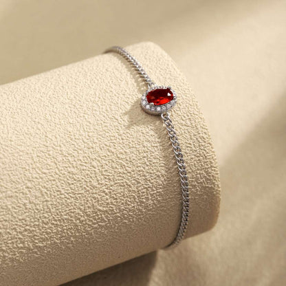 [LORA]Exquisite Oval Shape Bracelet