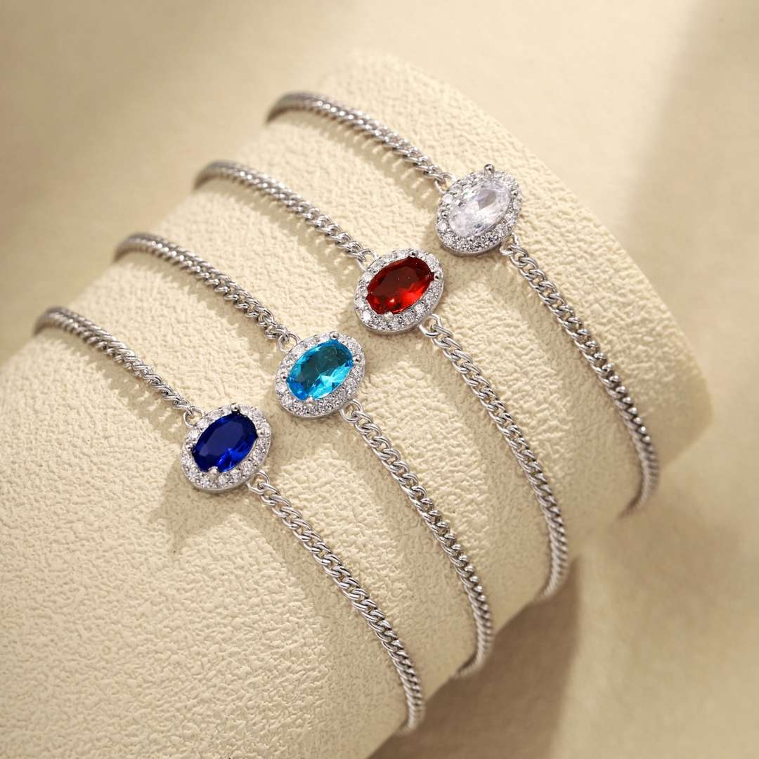 [LORA]Exquisite Oval Shape Bracelet