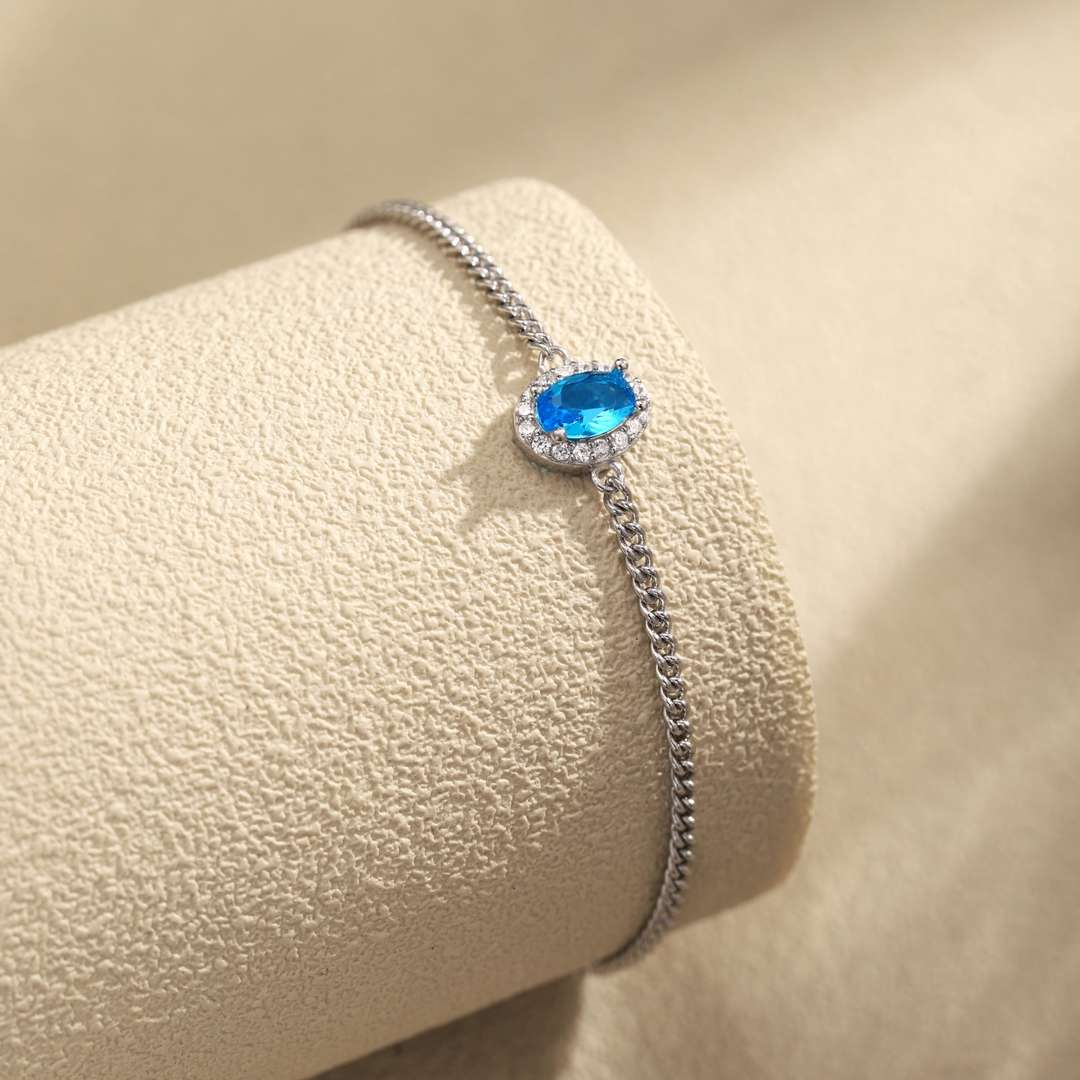 [LORA]Exquisite Oval Shape Bracelet