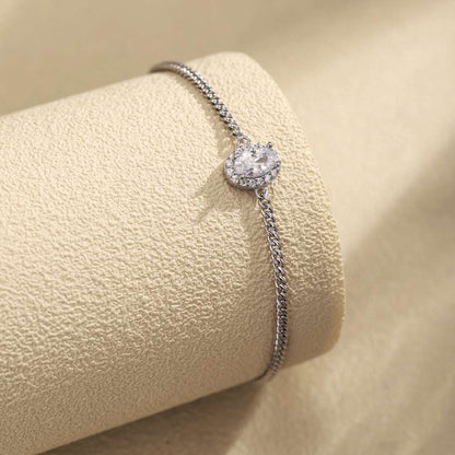 [LORA]Exquisite Oval Shape Bracelet