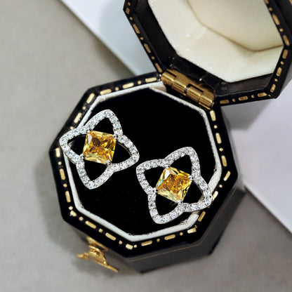 [LORA]Elegant Star Shape Princess Cut Daily Earrings