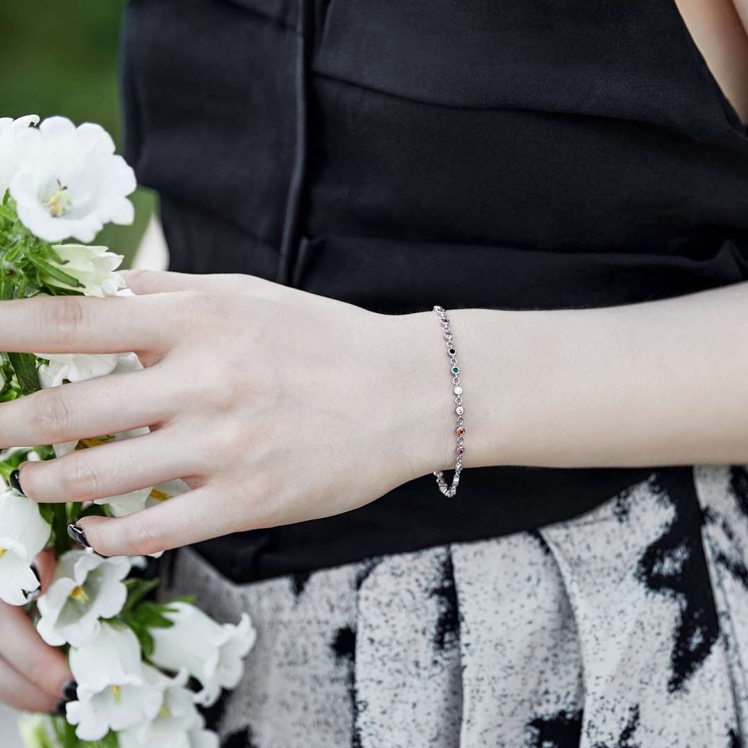 [LORA]Colorful Bead Array Bracelet