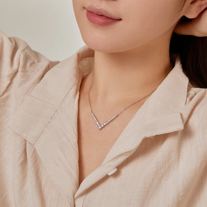 [LORA]Ornate Round Cut Necklace