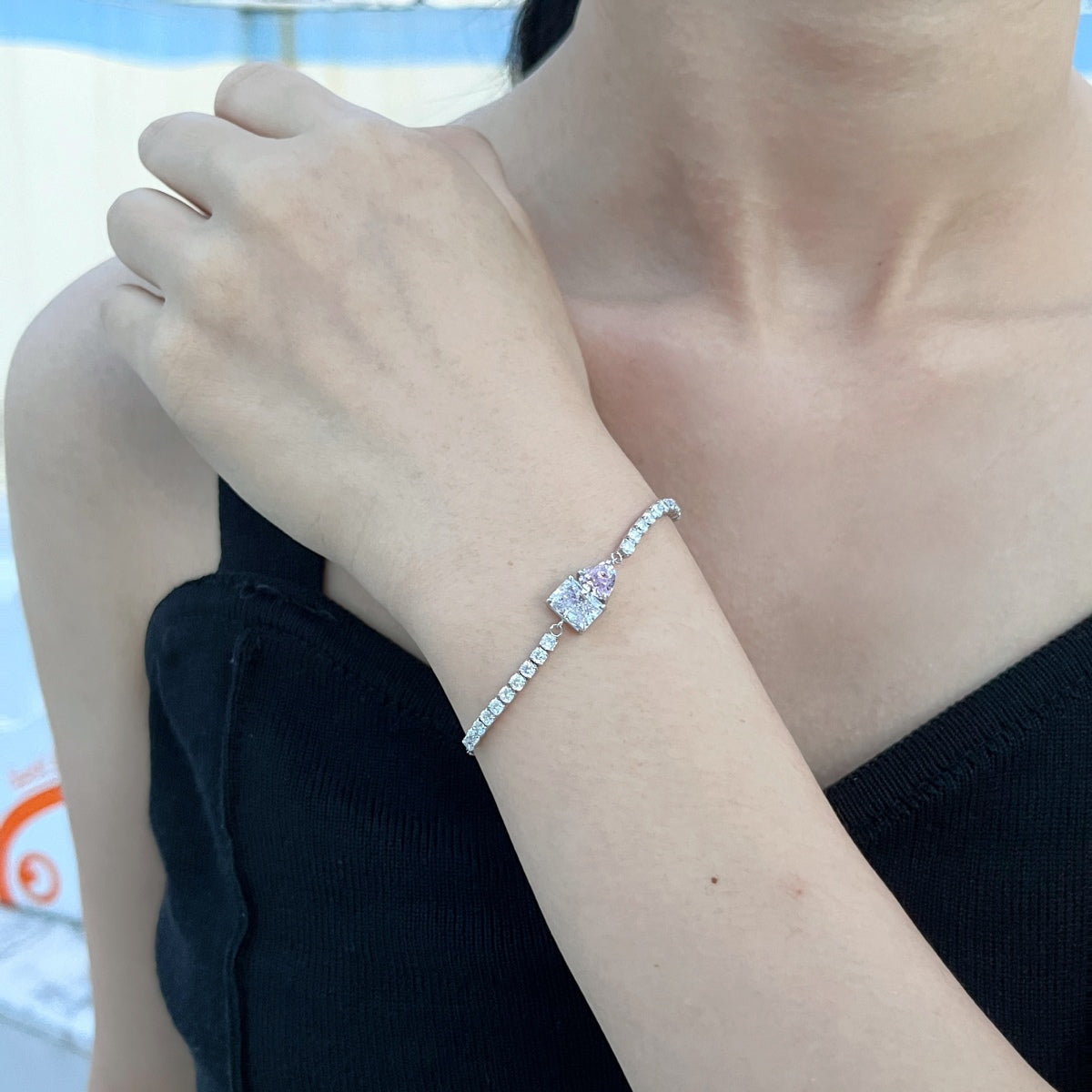 [LORA]Dazzling Unique Multi Shape Lover Bracelet