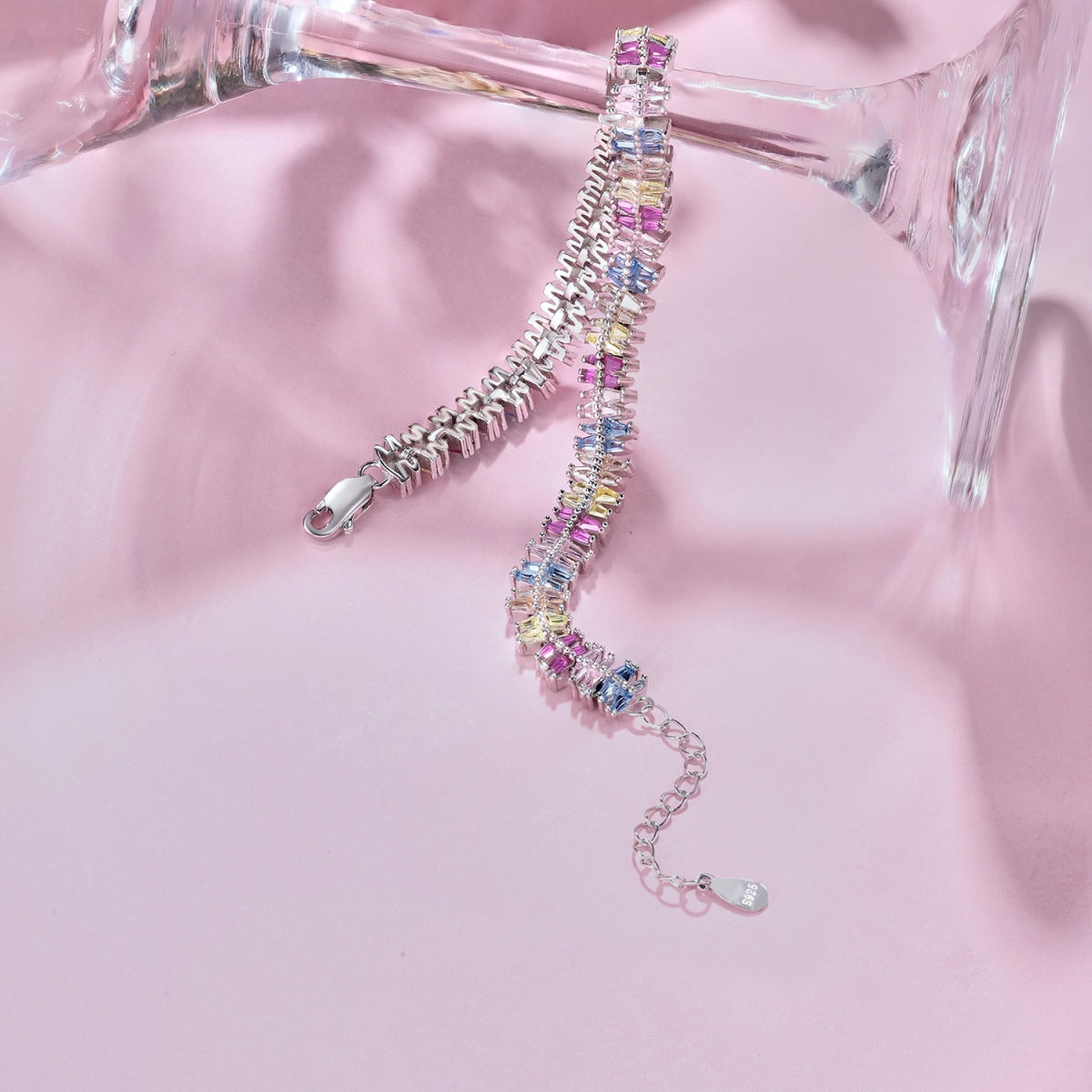 [LORA]Sparkling Exquisite Multi Cut Party Bracelet