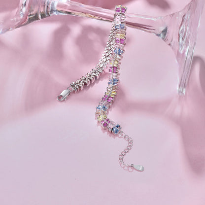 [LORA]Sparkling Exquisite Multi Cut Party Bracelet