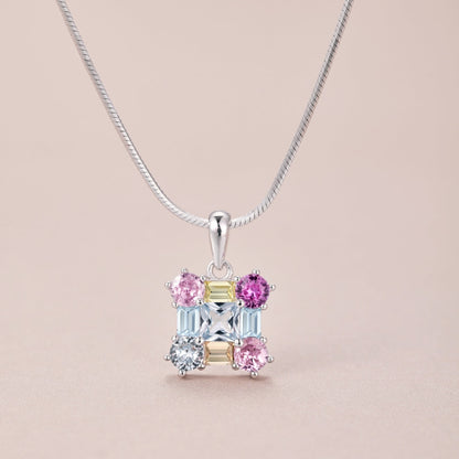 [LORA]Gorgeous Multi Colorful Necklace
