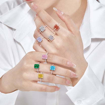 [LORA]4.0 Carat Luxurious Engagement Ring