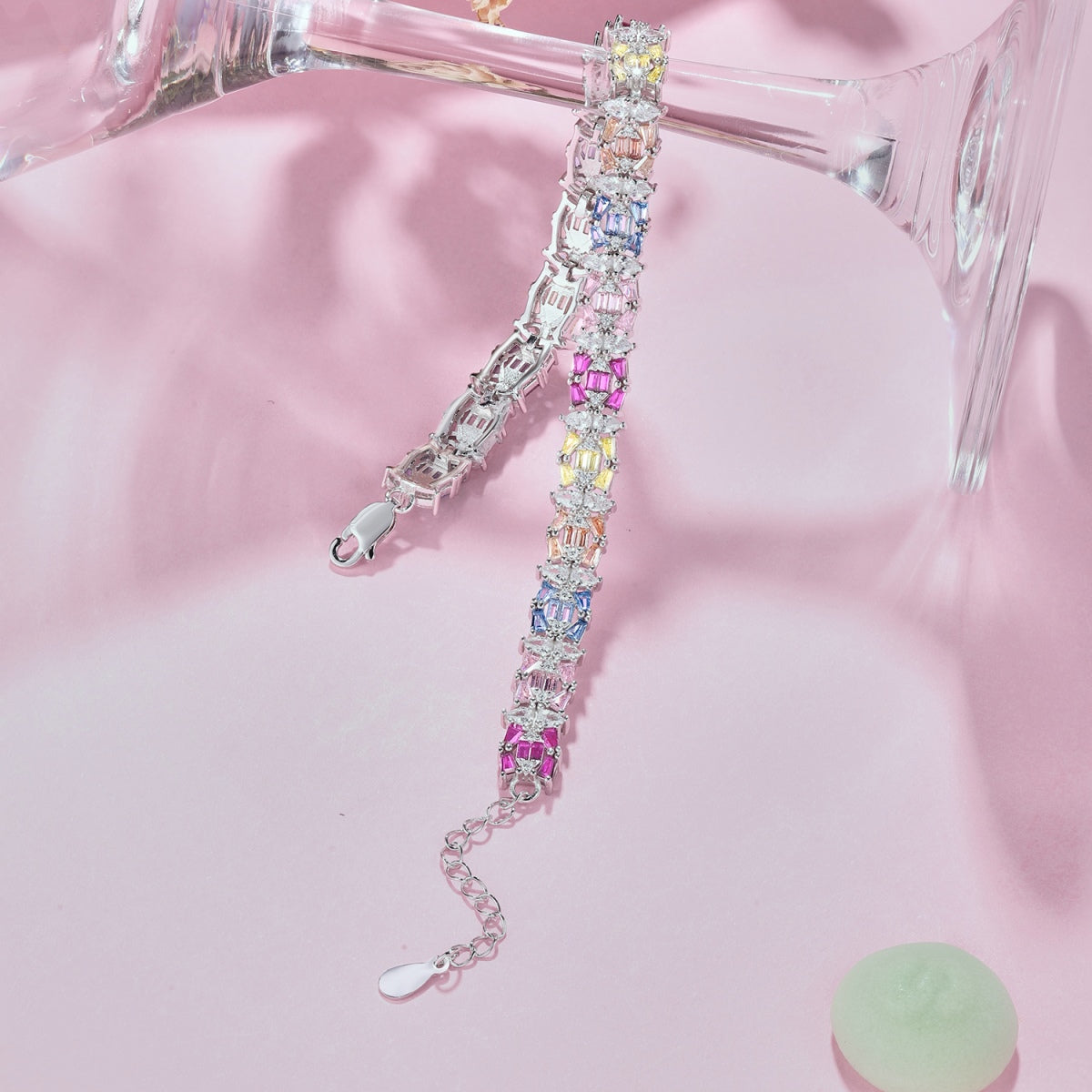 [LORA]Delicate Colorful Multi Cut Party Bracelet