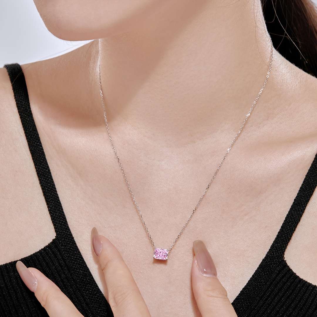 [LORA]Luxurious Square Shape Colorful Necalack