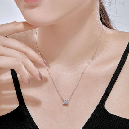 [LORA]Luxurious Square Shape Colorful Necalack
