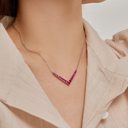 [LORA]Ornate Round Cut Necklace