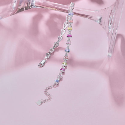[LORA]Radiant Water Drop Shape Daily Bracelet