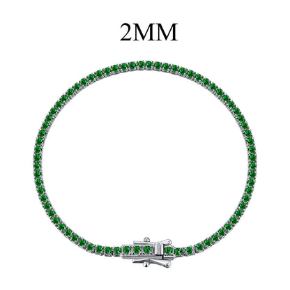 [LORA]Radiant Colorful Round Cut Party Bracelet