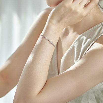 [LORA]0.5 Carat Elegant Romantic Heart Shape Lover Bracelet