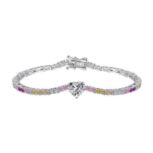 [LORA]Delicate Romantic Heart Shape Lover Bracelet