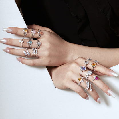 [LORA]Unique Vivid Snake Shape Daily Ring