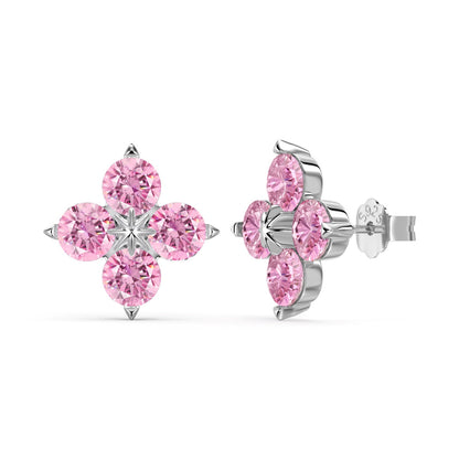 [LORA]Four-Leaf Clover Eight-Pointed Star Earrings
